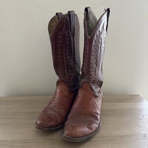 Vintage Cowtown Western Leather Boots